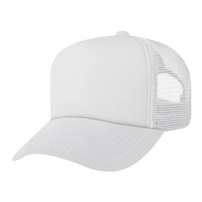 Hvítur Snapback Trucker Hat